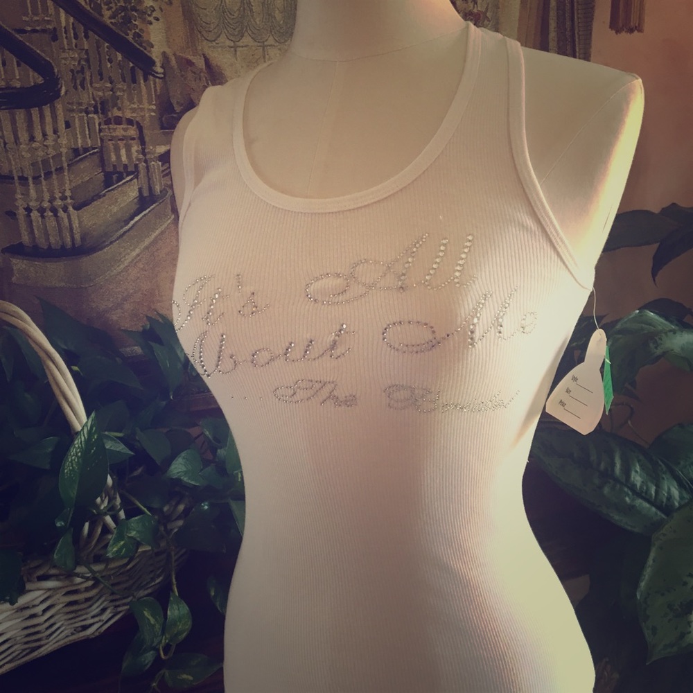 Bride’s shirt.